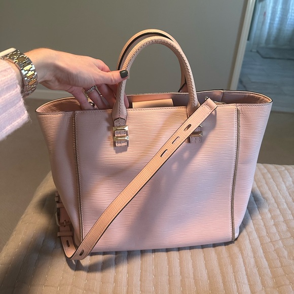 Rebecca Minkoff Light Pink Handbag and Pouch - Picture 1 of 5